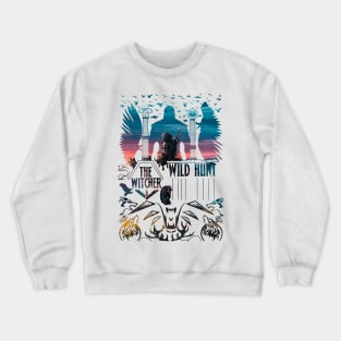 The witcher 3 wild hunt high quality design Crewneck Sweatshirt